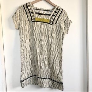 Anthropologie Vineet Bahl Cutout Vogel Tunic